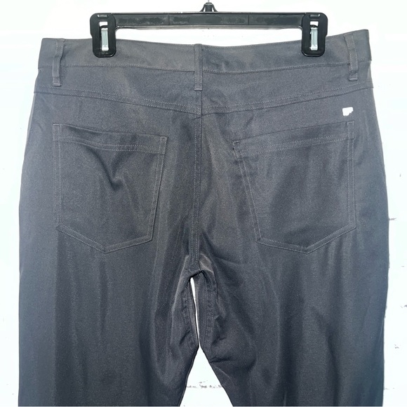 01 Algo Performance Men’s Athleisure Golf Pants 32 Straight Leg Lightweight - Picture 4 of 8